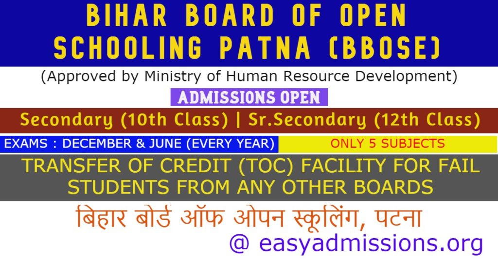 Bihar-board-of-Open-Schooling-Patna