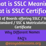 sslc meaning sslc certificate