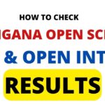 Telangana open school results 2022-23, toss results 2022, ts open school results 2022