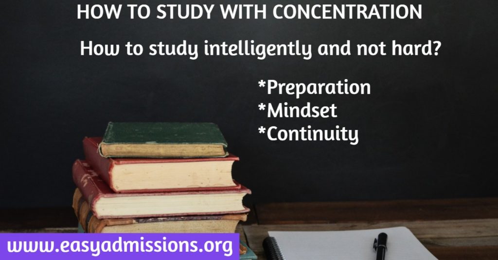 HOW TO STUDY WITH CONCENTRATION