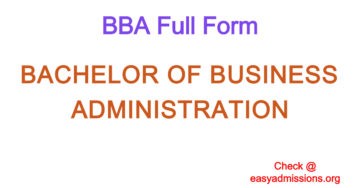BBA Full Form, What is the Full form of BBA? - Best College for NIOS