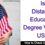 Is Distance Education Degree Valid In USA