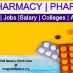 D.Pharmacy Course Details, Eligibility, Duration, Salary, Jobs, Admission