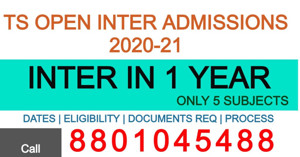 ts open inter admissions 2020-21