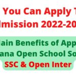 How You Can Apply TOSS Admission 2022-2023
