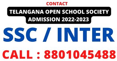 Telangana Open School Contact Number, Telangana Open School Study Centers in Hyderabad list