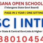 TOSS Admission 2023-2024: Telangana Open School SSC and Inter Admission