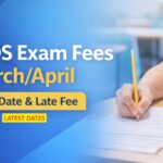 NIOS exam fees March April last date and late fee details