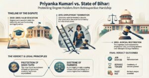 Supreme Court of India judgment Priyanka Kumari vs State of Bihar 2026 INSC 167 degree validity reinstatement case