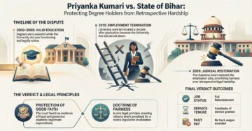 Supreme Court of India judgment Priyanka Kumari vs State of Bihar 2026 INSC 167 degree validity reinstatement case